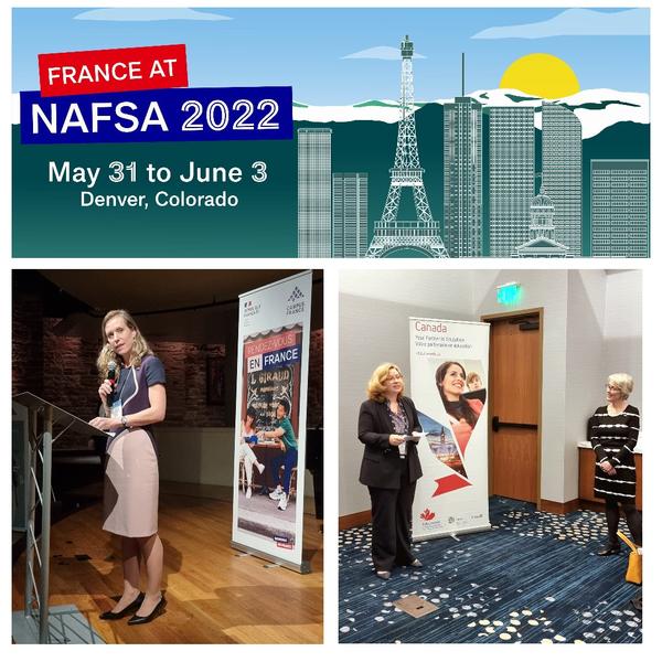 Aperçu de la présence de la France à NAFSA 2022
