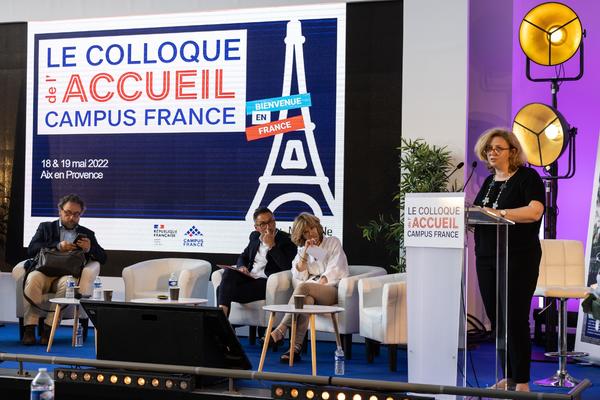 Ouverture du colloque de l'accueil 2022 par Donatienne Hissard