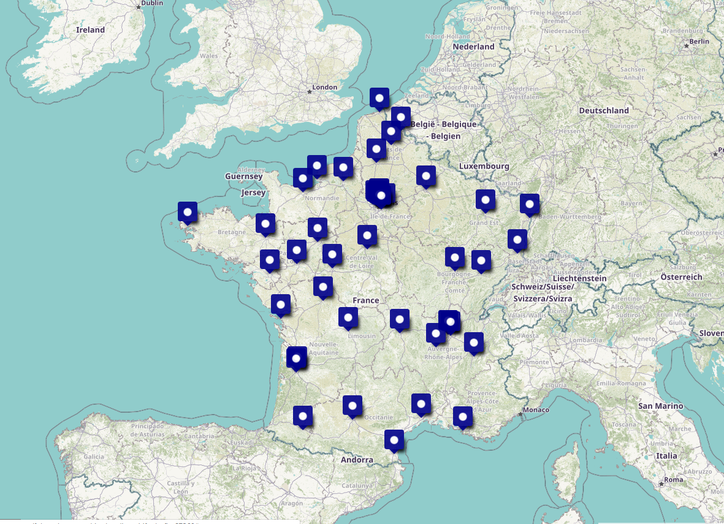 carte programmes aimes auf