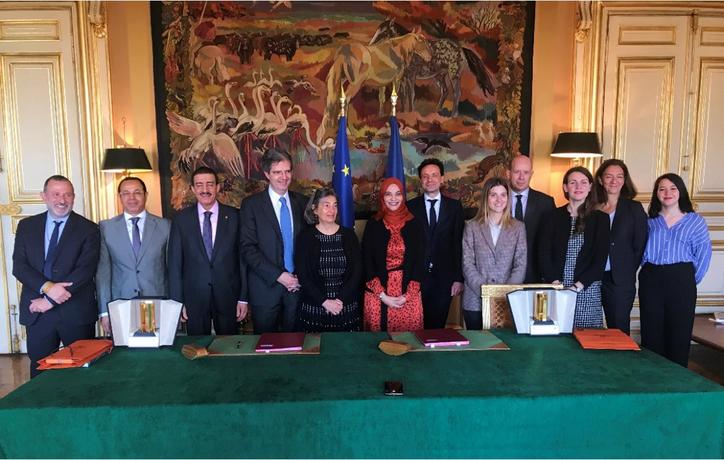 signature d'une convention de partenariat entre Campus France et la BID