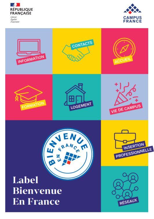 couverture flyer label Bienvenue en France