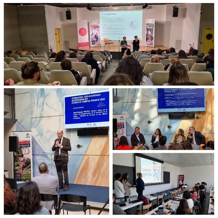 Formation des nouveaux responsables d'Espaces à Paris en avril 2022