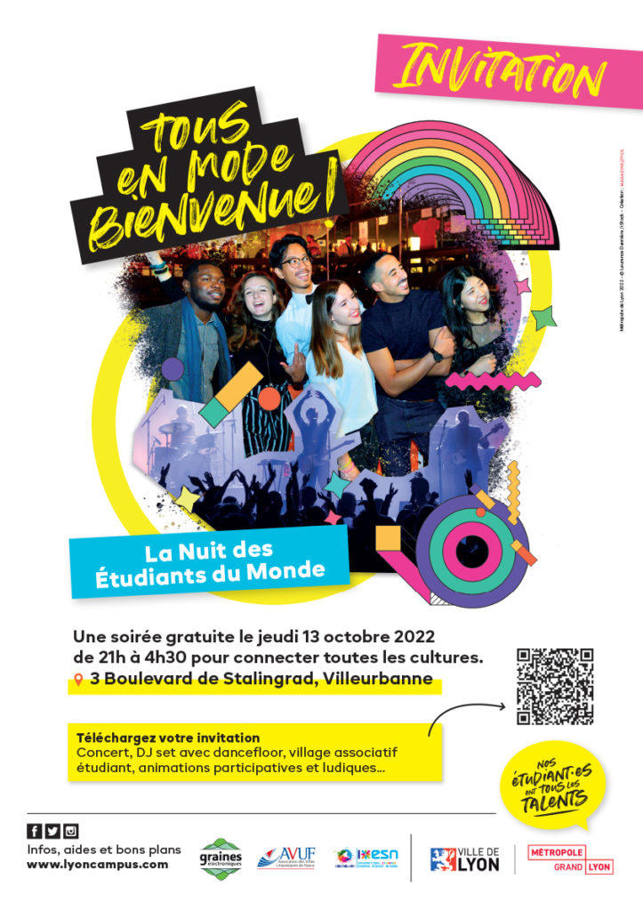 Nuit des étudiants du monde à Lyon