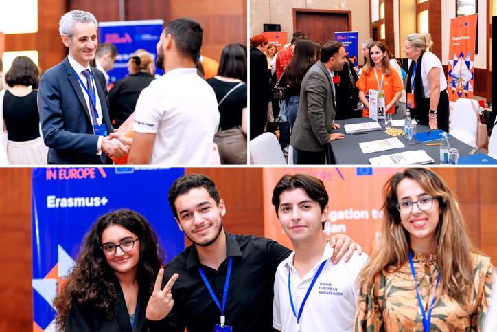 Santds au salon study in Europe à Bakou