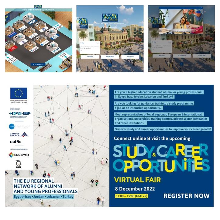 visuels du salon study and career opportunities