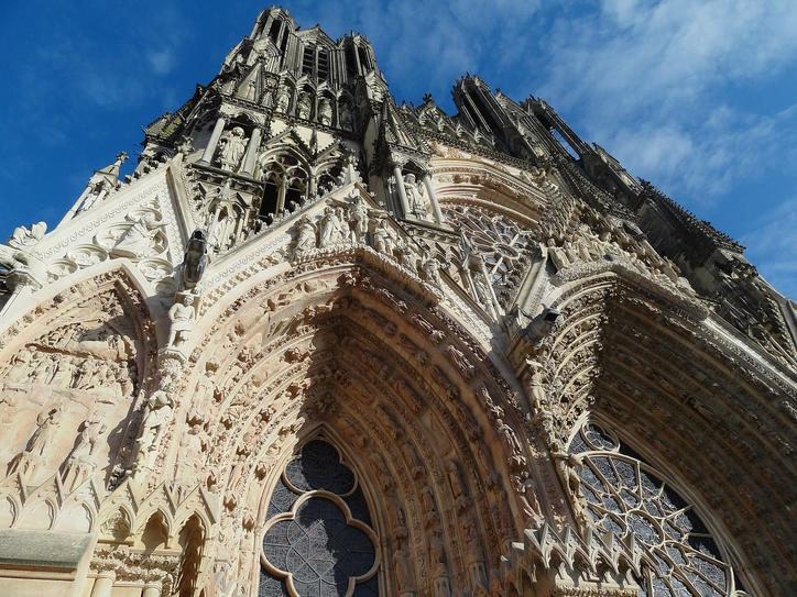 Cathédrale de Reims - Façade occidentale