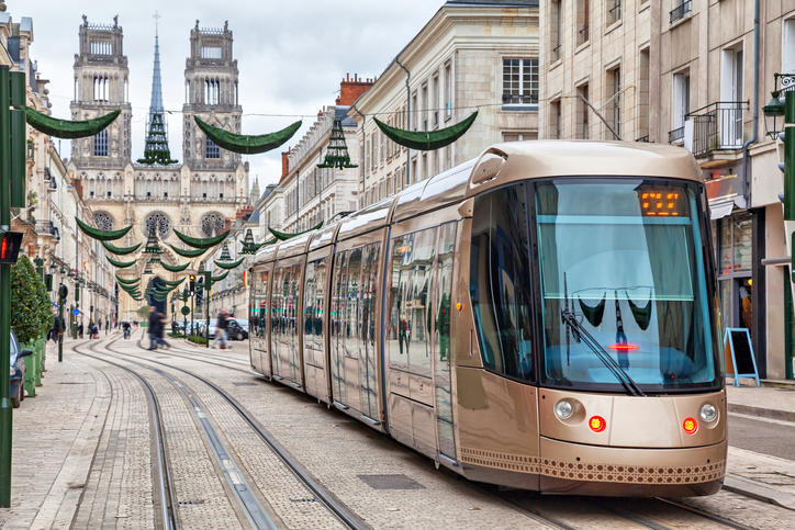 Tram à Orléans