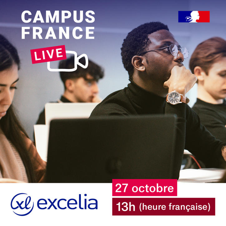 emission CFLIVE avec Excelia group