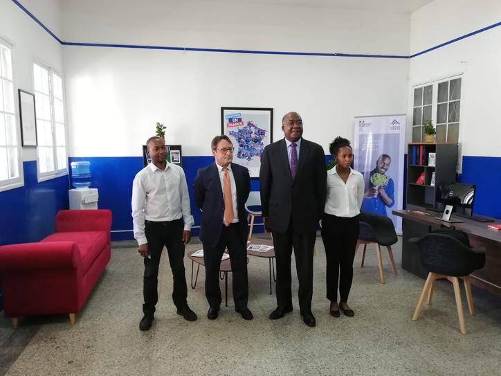Inauguration d'un nouvel espace Campus France au Mozambique