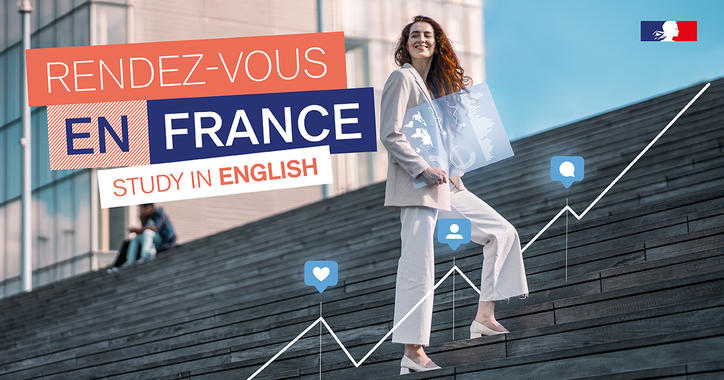 Alyssa studied in English in France