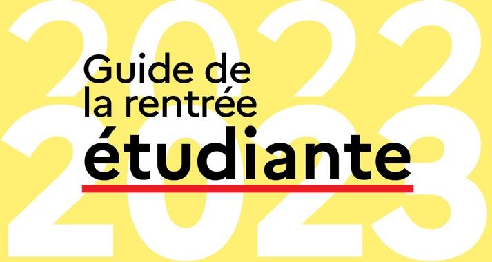 Guide de la rentrée étudiante 2022