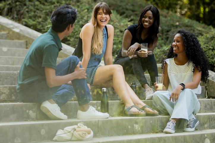 étudiants internationaux au Parc de Sceaux