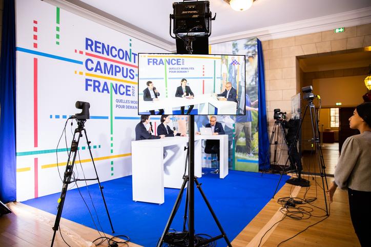Studio des rencontres Campus France 2022