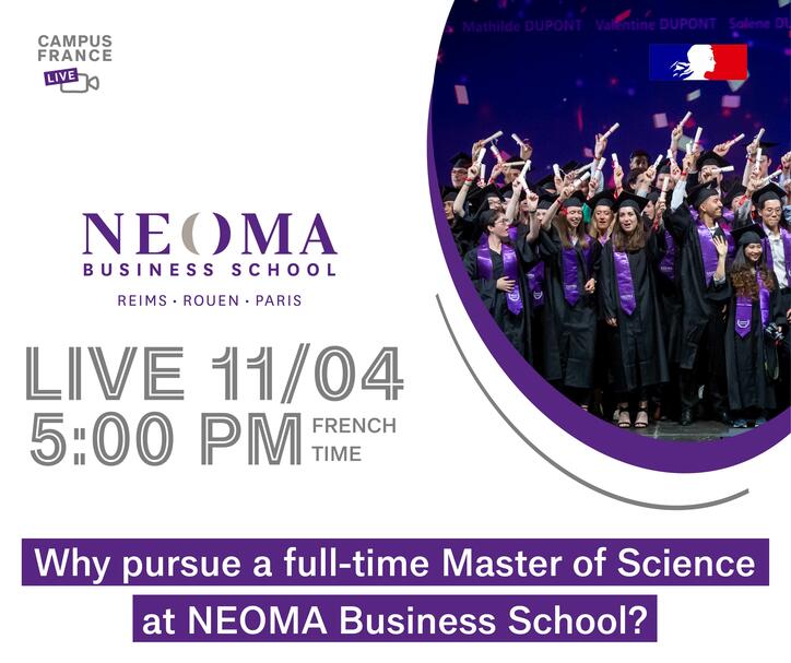 Campus France Live avec NEOMA