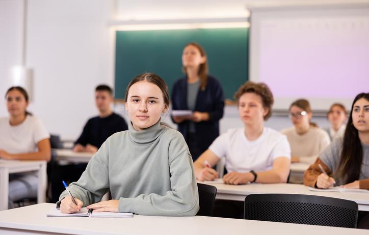 Etudiante à l'Université