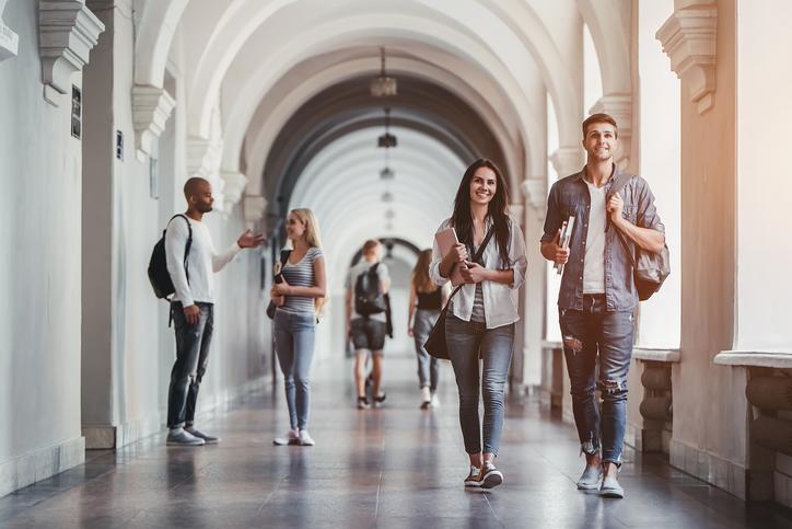 Etudiants européens à l'université