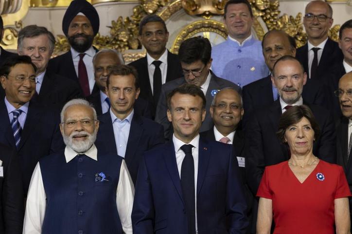 Visite en France du premier ministre indien Narendra Modi