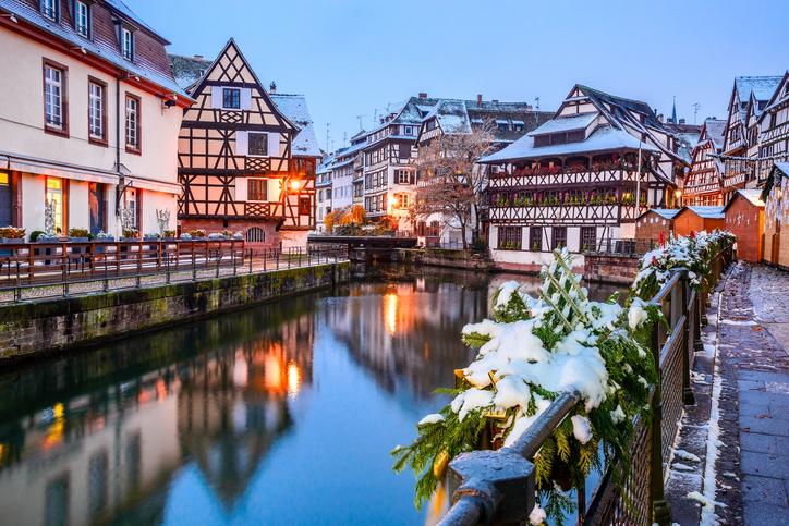 Strasbourg en hiver
