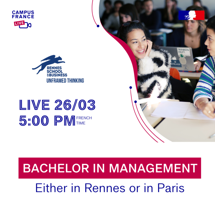 Campus France Live avec Rennes School of Business