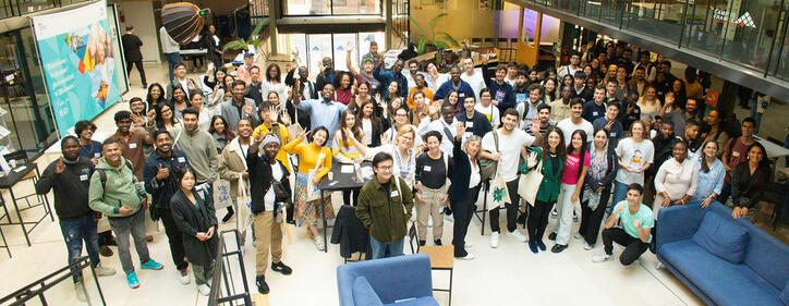 Photo de groupe journée portes ouvertes 2024
