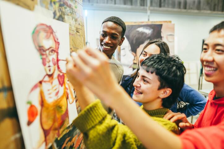 Etudiants en art et architecture