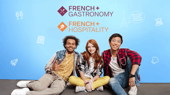 French + gastronomy et French + hospitality