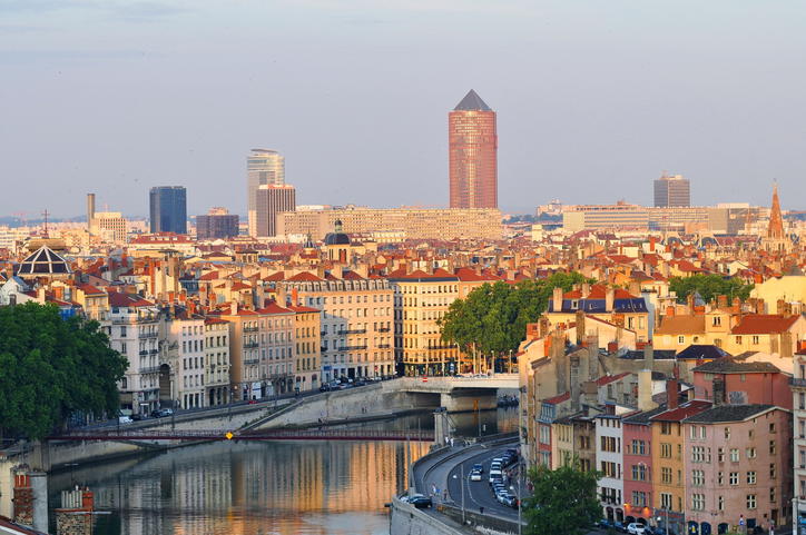 quai de saone à Lyon