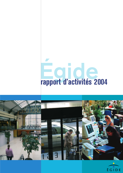 Rapport d'activité 2004 - Association Égide
