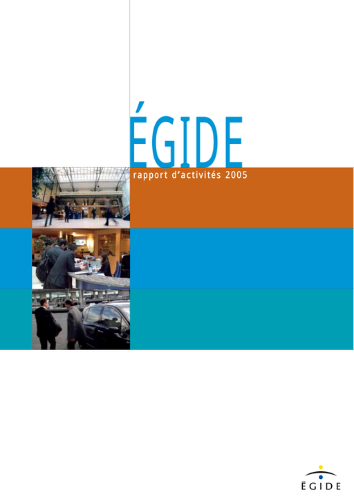 Rapport d'activité 2005 - Association Égide