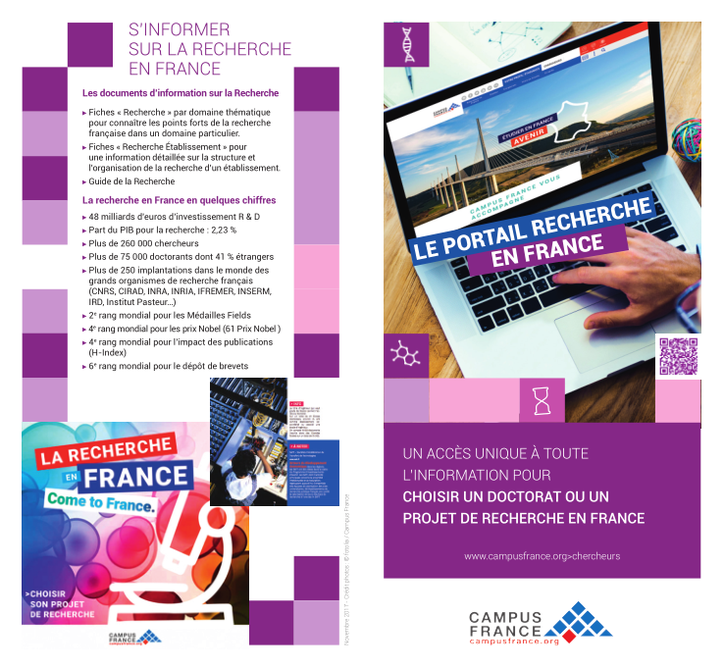 Le portail Recherche en France