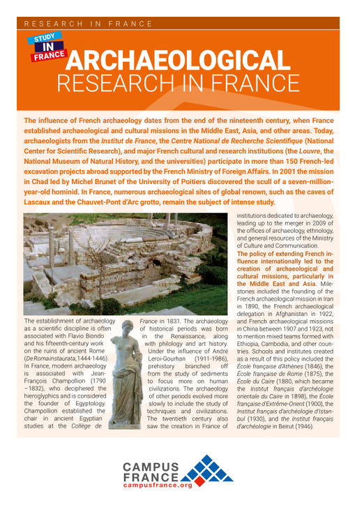 Archeological Research in France