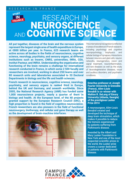 Research in Neurosciences and Cognitive Science