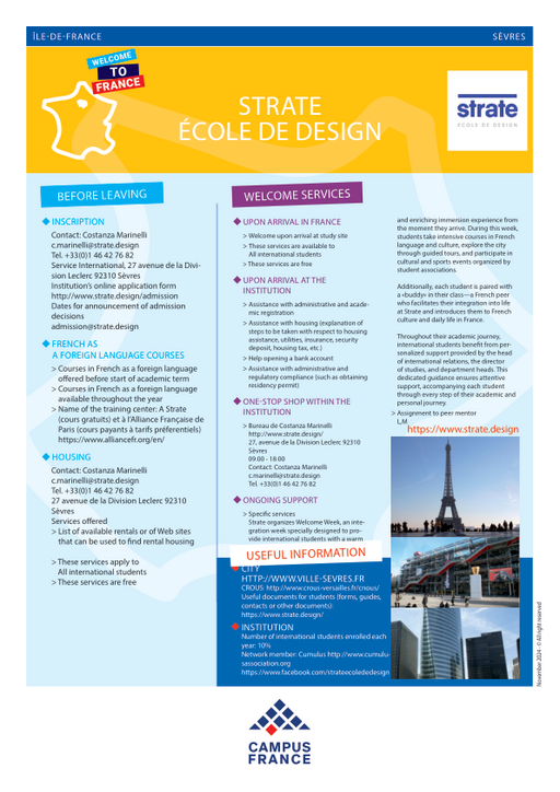 Strate, École de Design