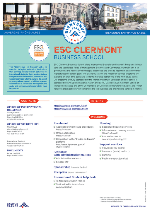 Ecole Supérieure de Commerce de Clermont