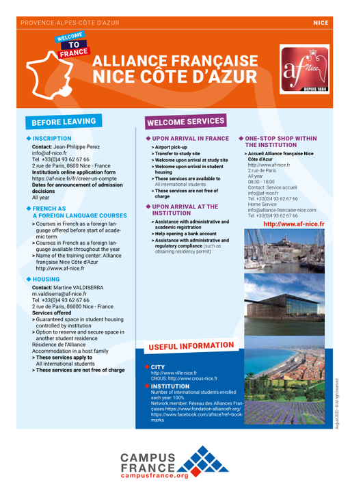 Alliance française Nice