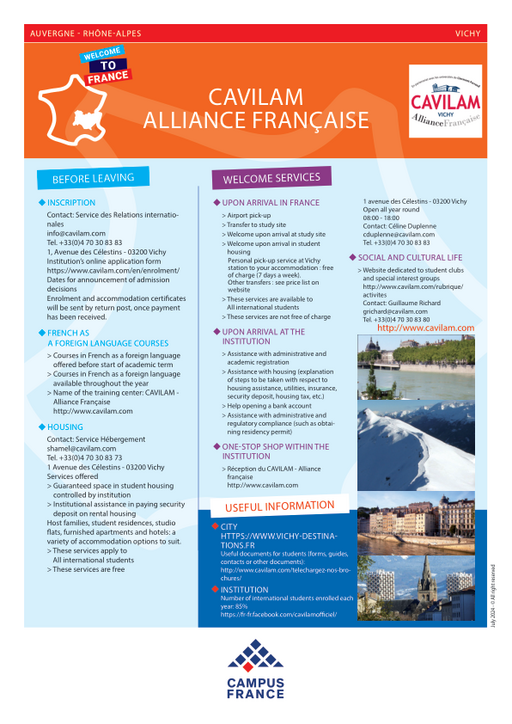 CAVILAM - Alliance Française