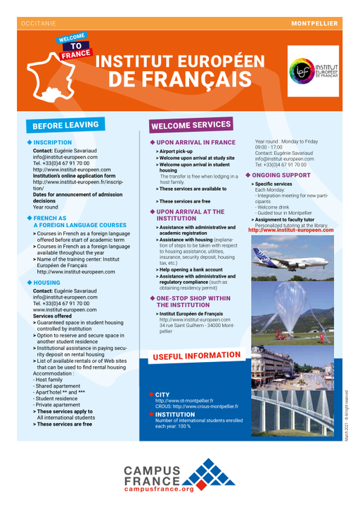 Institut Européen de Français