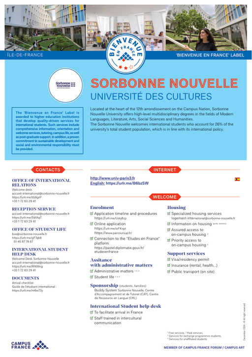 Sorbonne Nouvelle