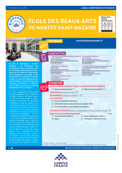 École des Beaux-Arts Nantes Saint-Nazaire