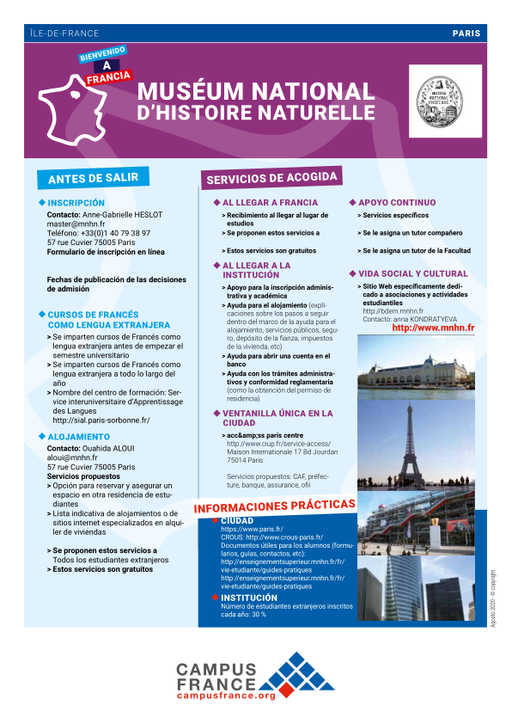 Muséum National d'Histoire Naturelle