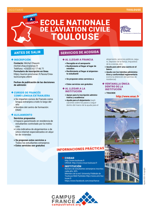 Ecole Nationale de l'Aviation Civile - Toulouse