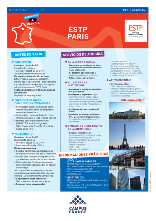 Ecole Spéciale des Travaux Publics du bâtiment et de l'industrie