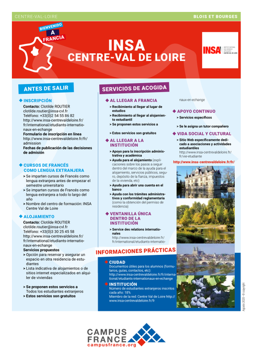 INSA Centre-Val de Loire