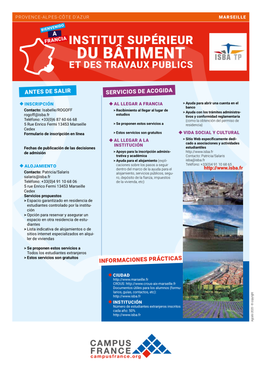Institut Supérieur du Bâtiment et des Travaux Publics