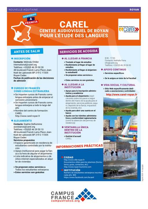 CAREL (Centre audiovisuel de Royan pour l'étude des langues)