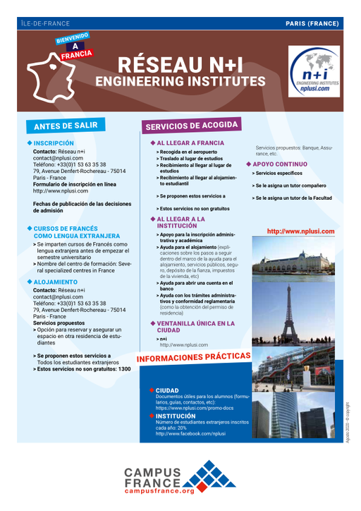 Réseau N+I