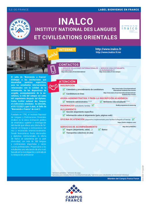 Institut national des langues et civilisations orientales