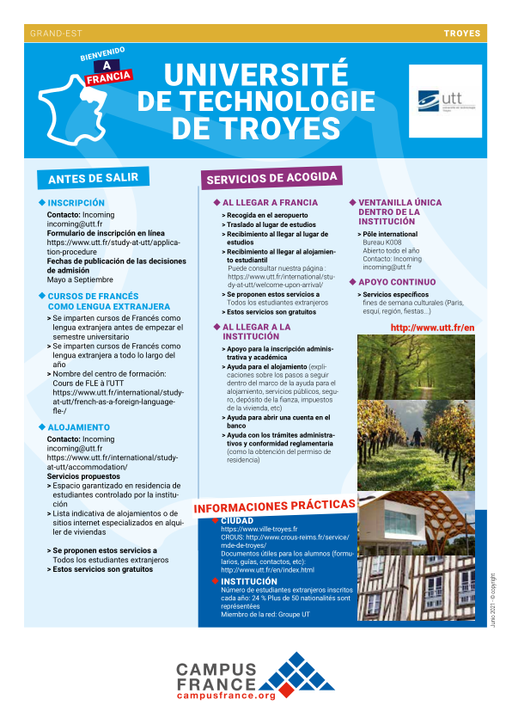 Université de Technologie de Troyes