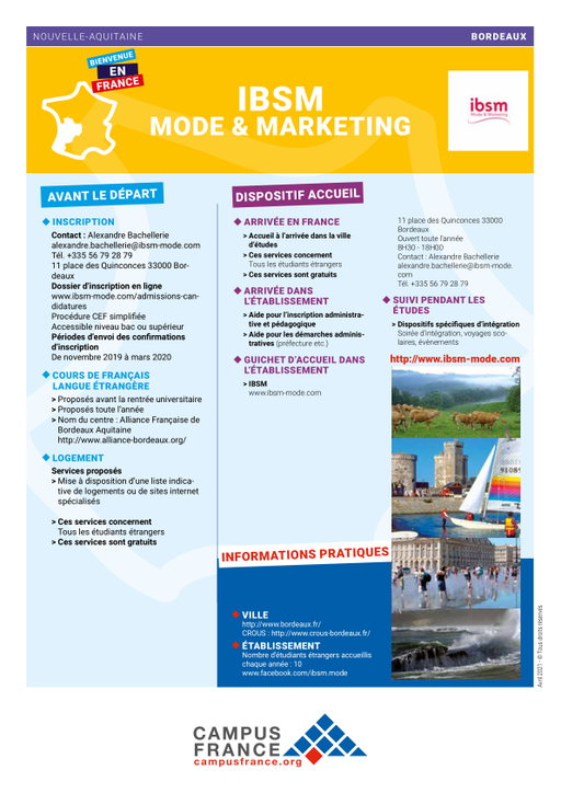 IBSM Mode & Marketing