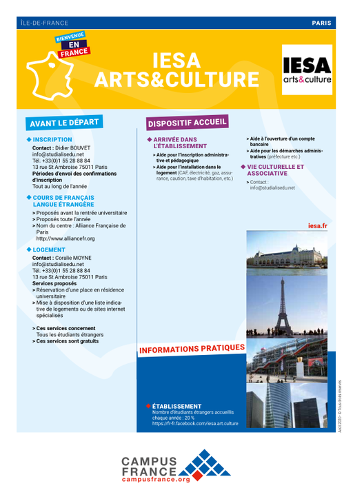 Institut d'Études Supérieures des Arts